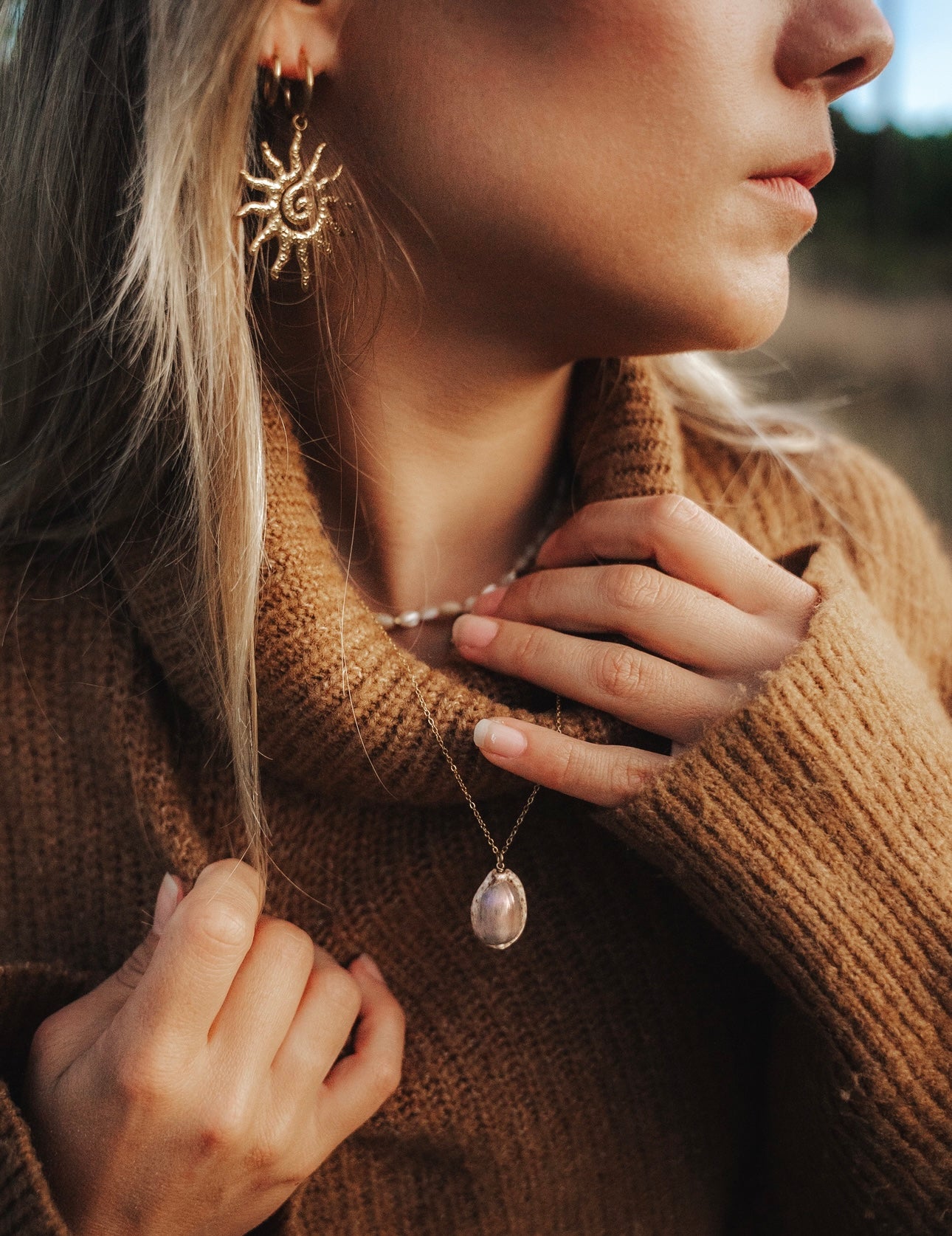 Boucles d'oreilles Solaia